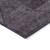 8' X 10' Eggplant Purple And Gray Geometric Washable Indoor Outdoor Area Rug