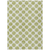 8' X 10' Sage And Ivory Polka Dot Washable Indoor Outdoor Area Rug