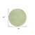 8' Artichoke Green Mint Green And Ivory Round Floral Washable Indoor Outdoor Area Rug - Artichoke Green, Mint Green, Ivory