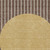 10' X 14' Brown And Beige Striped Washable Indoor Outdoor Area Rug - 608219370534