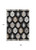 9' X 12' Black Ivory And Taupe Southwestern Washable Indoor Outdoor Area Rug