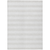 10' X 14' Ivory Striped Washable Indoor Outdoor Area Rug