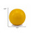 4" Yellow Metal Decorative Orb - 606114085706