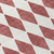 8' Burgundy Round Geometric Washable Indoor Outdoor Area Rug