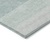 8' X 10' Teal Blue And Ivory Ombre Washable Indoor Outdoor Area Rug
