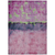 9' X 12' Blush And Mint Green Abstract Washable Indoor Outdoor Area Rug