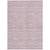 10' X 14' Blush Pink And Beige Striped Washable Indoor Outdoor Area Rug