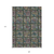 9' X 12' Fern Green Purple And Teal Blue Medallion Washable Indoor Outdoor Area Rug