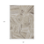 8' X 10' Beige Brown And Ivory Geometric Washable Indoor Outdoor Area Rug