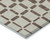 8' X 10' Brown And Beige Geometric Washable Indoor Outdoor Area Rug - 608219017897