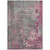 8' X 10' Blush Gray And Mauve Abstract Washable Indoor Outdoor Area Rug