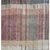 10' X 14' Mauve Blue And Gold Striped Washable Indoor Outdoor Area Rug