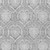 10' X 14' Gray And Silver Medallion Washable Indoor Outdoor Area Rug