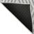 8' X 10' Gray And Ivory Geometric Washable Indoor Outdoor Area Rug