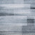 8' X 10' Denim Blue And Ivory Striped Washable Indoor Outdoor Area Rug - 880016461459