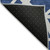 9' X 12' Navy Blue And Ivory Geometric Washable Indoor Outdoor Area Rug Transitional Style - Navy Blue, Ivory Color