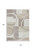 10' X 14' Ivory And Beige Geometric Washable Indoor Outdoor Area Rug Modern Style - Ivory, Beige Color
