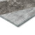 9' X 12' Gray Silver And Charcoal Geometric Washable Indoor Outdoor Area Rug