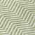 9' X 12' Green And Ivory Chevron Washable Indoor Outdoor Area Rug - Green, Ivory