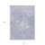 8' X 10' Lavender Ivory And Lilac Abstract Washable Indoor Outdoor Area Rug