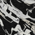 9' X 12' Black And Gray Abstract Washable Indoor Outdoor Area Rug