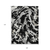 9' X 12' Black And Gray Abstract Washable Indoor Outdoor Area Rug