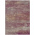 9' X 12' Merlot Beige And Blush Abstract Washable Indoor Outdoor Area Rug