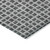 10' X 14' Graphite Gray And Silver Geometric Washable Indoor Outdoor Area Rug