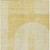 8' X 10' Gold Ivory And Yellow Geometric Washable Indoor Outdoor Area Rug
