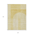 8' X 10' Gold Ivory And Yellow Geometric Washable Indoor Outdoor Area Rug