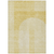 8' X 10' Gold Ivory And Yellow Geometric Washable Indoor Outdoor Area Rug
