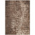 8' X 10' Chocolate Ikat Washable Indoor Outdoor Area Rug
