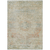9' X 12' Tan And Beige Medallion Washable Indoor Outdoor Area Rug