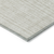 9' X 12' Ivory And Beige Striped Washable Indoor Outdoor Area Rug
