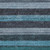 8' X 10' Teal Blue And Gray Striped Washable Indoor Outdoor Area Rug - Teal Blue, Gray