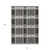 10' X 14' Black Gray And Brown Plaid Washable Indoor Outdoor Area Rug