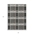 10' X 14' Black Gray And Brown Plaid Washable Indoor Outdoor Area Rug