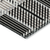 10' X 14' Black Gray And Brown Plaid Washable Indoor Outdoor Area Rug