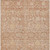 10' X 14' Coral And Ivory Floral Washable Indoor Outdoor Area Rug