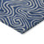 10' X 14' Navy Blue And Gray Abstract Washable Indoor Outdoor Area Rug - 880016756838