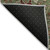 8' X 10' Fern Green Brown And Red Floral Washable Indoor Outdoor Area Rug