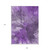 9' X 12' Purple Lilac And Eggplant Abstract Washable Indoor Outdoor Area Rug