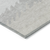 9' X 12' Ivory Beige And Taupe Striped Washable Indoor Outdoor Area Rug