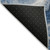 10' X 14' Navy Blue And Silver Abstract Washable Indoor Outdoor Area Rug