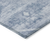 9' X 12' Denim Blue And Sky Blue Southwestern Washable Indoor Outdoor Area Rug