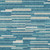 9' X 12' Teal Blue And Ivory Striped Washable Indoor Outdoor Area Rug Transitional Style - Teal Blue, Ivory Color