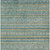 8' X 10' Teal Blue Gold And Taupe Southwestern Washable Indoor Outdoor Area Rug