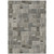 9' X 12' Taupe Beige And Gray Geometric Washable Indoor Outdoor Area Rug