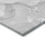 10' X 14' Gray and Ivory Abstract Washable Non Skid Indoor Outdoor Area Rug
