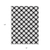 8' X 10' Black And Ivory Polka Dot Washable Indoor Outdoor Area Rug